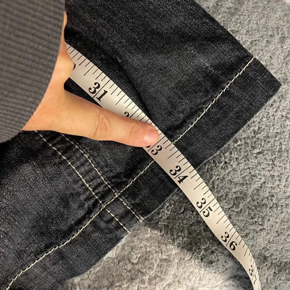 LONG Denim Coat - Picture 10 of 12